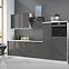 Lara 40d 1f Bb kuhinjski element 1 vrata 40x52x82 cm bijeli/sivi sjaj,7