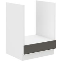 Lara 60d Bb kuhinjski element 60x52x82 cm bijeli/sivi sjaj