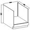 Lara 60d Bb kuhinjski element 60x52x82 cm bijeli/sivi sjaj,2