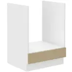 Lara 60d Bb kuhinjski element 60x52x82 cm bijeli/cappuccino sjaj