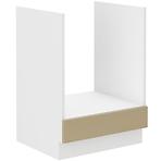 Lara 60d Bb kuhinjski element 60x52x82 cm bijeli/cappuccino sjaj