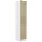 Lara 40dk-210 2f Bb kuhinjski element 2 vrata 40x57x210 cm bijeli/cappuccino sjaj