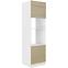 Lara 60dpm-210 2f Bb kuhinjski element 2 vrata 60x57x210 cm bijeli/cappuccino sjaj