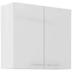 Kuhinjski ormarić Lara 80g-72 2f Mdf bijeli sjaj