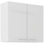 Kuhinjski ormarić Lara 80g-72 2f Mdf bijeli sjaj