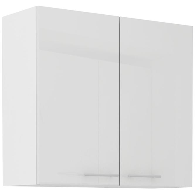 Kuhinjski ormarić Lara 80g-72 2f Mdf bijeli sjaj