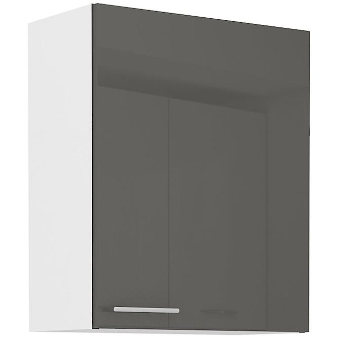 Kuhinjski ormarić Lara 60g-72 1f Mdf sivi sjaj