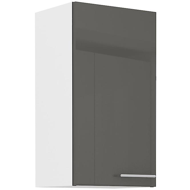 Kuhinjski ormarić Lara 40g-72 1f Mdf sivi sjaj