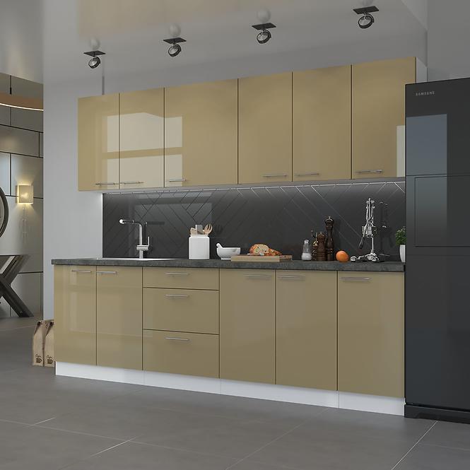 Kuhinjski ormarić Lara 45g-72 1f Mdf Cappucino sjaj