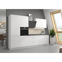 Lara 310 blok kuhinja bez aparata 310x52x210 cm bijela