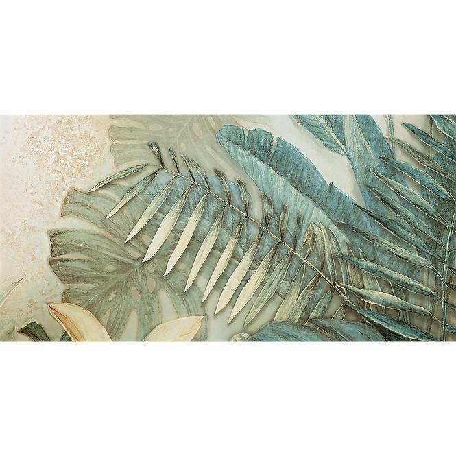 Dekorativna pločica 2 Alabaster Shine Leaves A 59,8/119,8