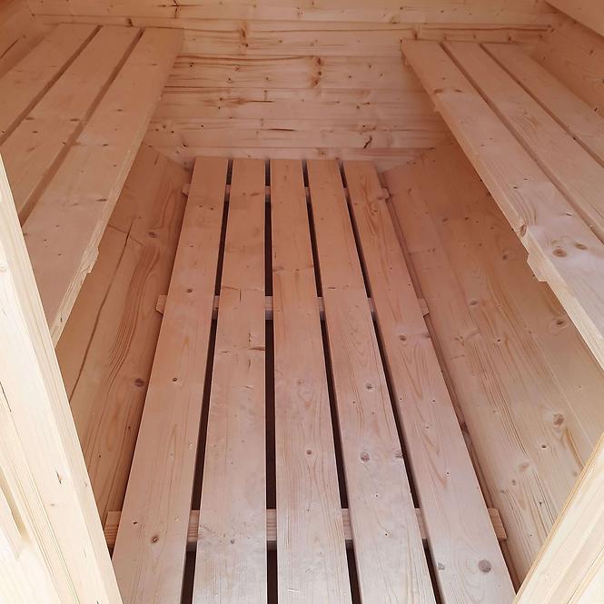 Sauna Bačva s terasom 2,4 m 