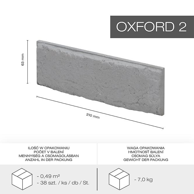 Gipsani kamen Oxford 2, pak=0,49m2