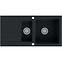 Granitni sudoper 1,5 korito 960x480 crni