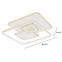 Svjetiljka LED 48441-50 CCT 3000-6000K BIJELA 50X50,9