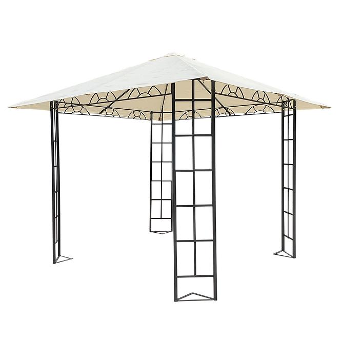 Vrtni paviljon 3x3x2,65 m bež