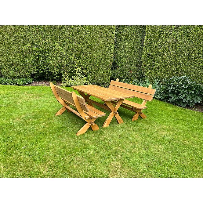 Set vrtnog namještaja BK115, hrast