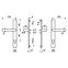SET ALUMINIJSKI KVAKA RHD.0031.92.F9016,3