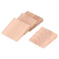 ČEKIĆ DRŽALO SUKI DRVENI KLIN 60 X 50 X 11MM, 4 KOM.