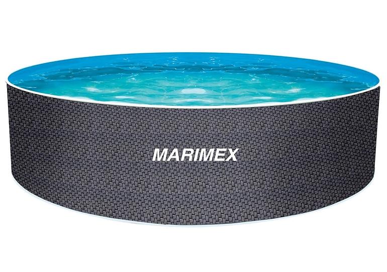 Marimex bazen Orlando, okrugli, ratan, 366 x 122 cm
