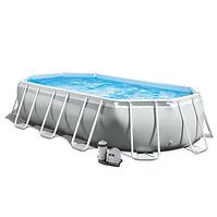 Bazen s metalnom konstrukcijom, Intex PRISM Frame, ovalni, 503 x 274 x 122 cm, 26796NP