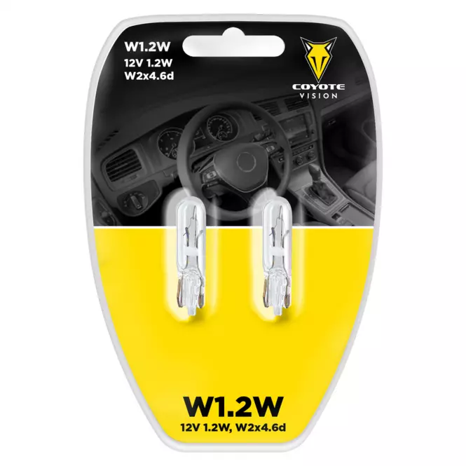 ŽARULJA 12V 1,2W W1,2W STAKLENA COYOTE VISION 2 KOM
