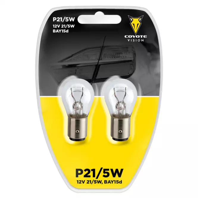ŽARULJA 12V 21/5W P21/5W BAY15D COYOTE VISION 2 KOM