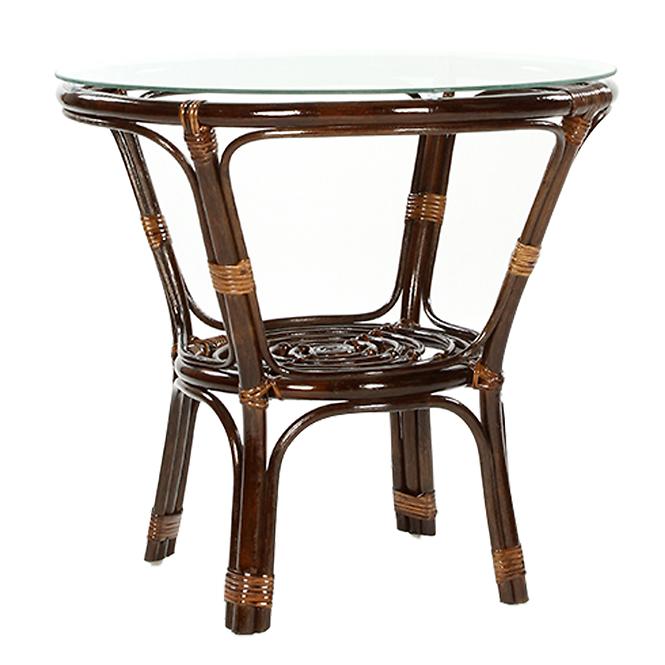 Set od ratana Bahama tamno smeđi/cappucino