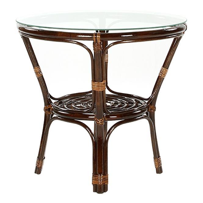 Set od ratana Bahama tamno smeđi/cappucino