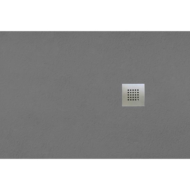 KUPKA PRAVOKUTNI OPAL 140/80/2.6 SIVA
