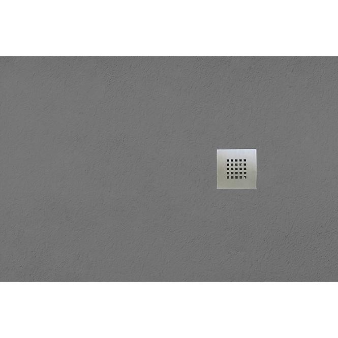 KUPKA PRAVOKUTNI OPAL 160/90/2,6 SIVA