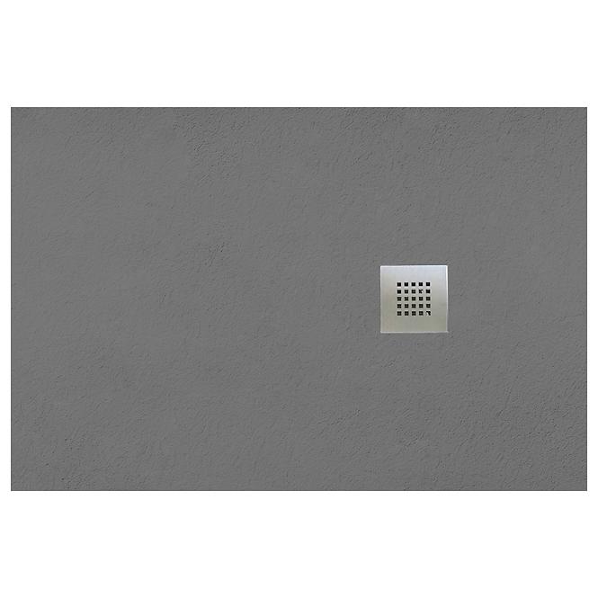 KUPKA PRAVOKUTNI OPAL 170/80/2,6 SIVA