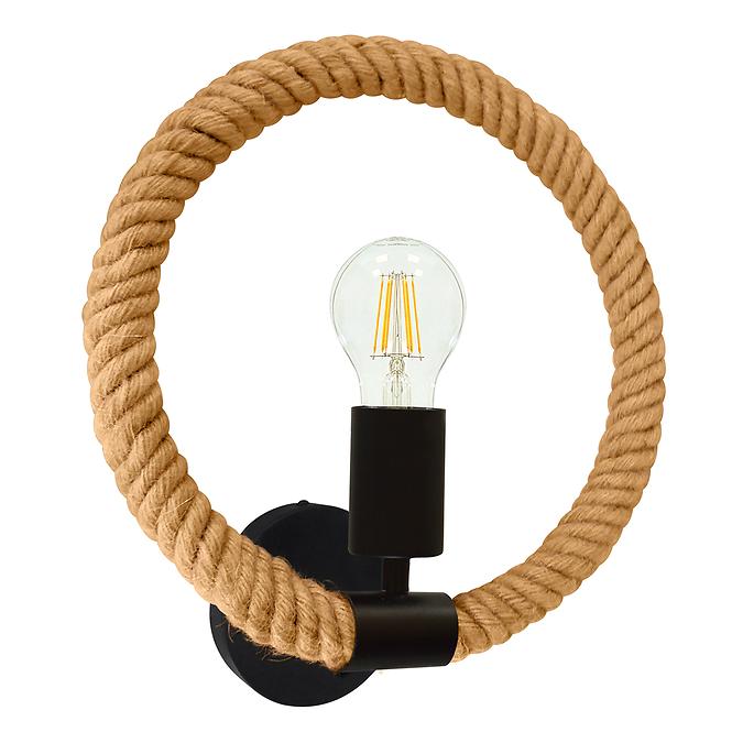 Zidna svjetiljka Rope Arthur 311450 1X E27 K1