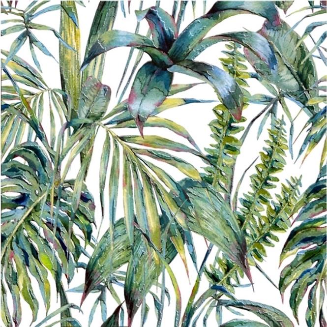 Dekorativna pločica Gres Mural 60/60 Tropic-3 White Str