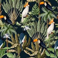 Dekorativna pločica Gres Mural 60/60 Tropic-7 Black