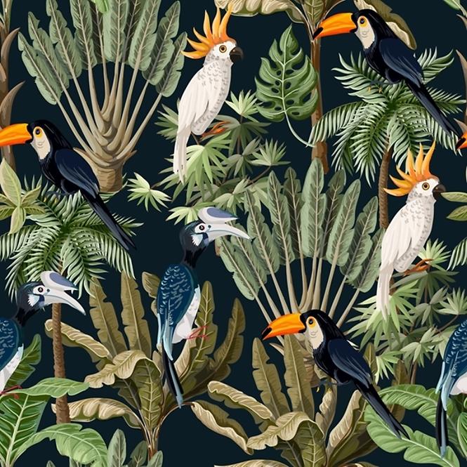 Dekorativna pločica Gres Mural 60/60 Tropic-7 Black