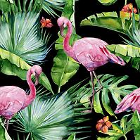 Dekorativna pločica Gres Mural 60/60 Jungle 4 Black