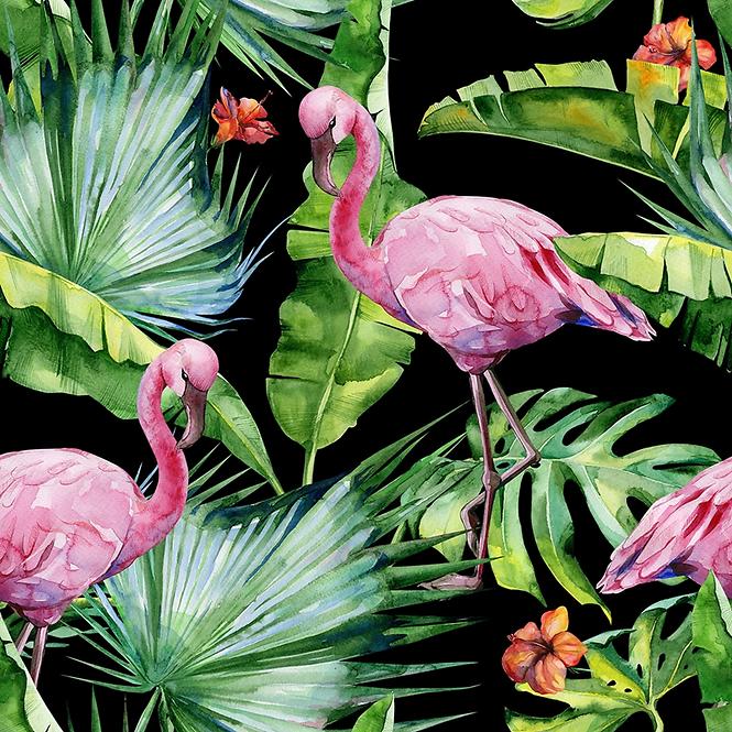 Dekorativna pločica Gres Mural 60/60 Jungle 4 Black