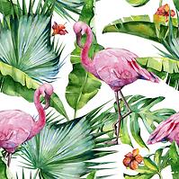 Dekorativna pločica Gres Mural 60/60 Jungle 2 White