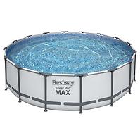 Bazen s metalnom konstrukcijom i pumpom, Steel Pro Max, okrugli, 396 x 122 cm, 5618W