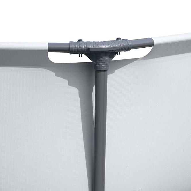 Bazen s metalnom konstrukcijom i pumpom, Steel Pro Max, okrugli, 396 x 122 cm, 5618W