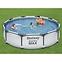 Bazen s metalnom konstrukcijom i pumpom, Steel Pro Max, okrugli, 396 x 122 cm, 5618W,7