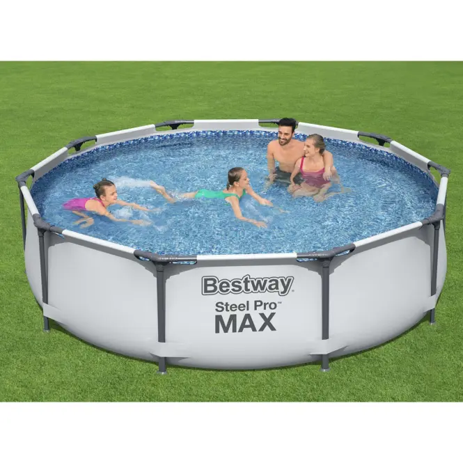 Bazen s metalnom konstrukcijom Steel Pro Max 3,96x1,22m s priborom, Bestway 5618W,7