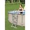 Bazen s metalnom konstrukcijom, pumpom i sjenilom, Power Steel, okrugli, 396 x 107 cm, 5614V,5
