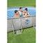 Bazen s metalnom konstrukcijom i pumpom, Power Steel, ovalni, 427 x 250 x 100 cm, 56714,7