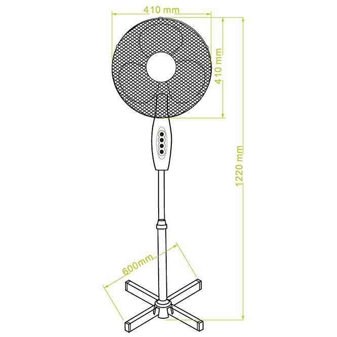 Podni Ventilator 16