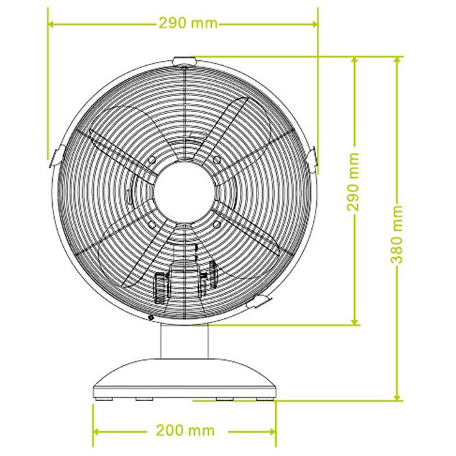 Ventilator 21.5” VO0230
