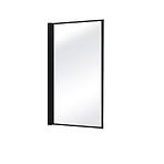 Paravan za kadu crni 140x75 crna