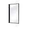 Paravan za kadu crni 140x75 crna