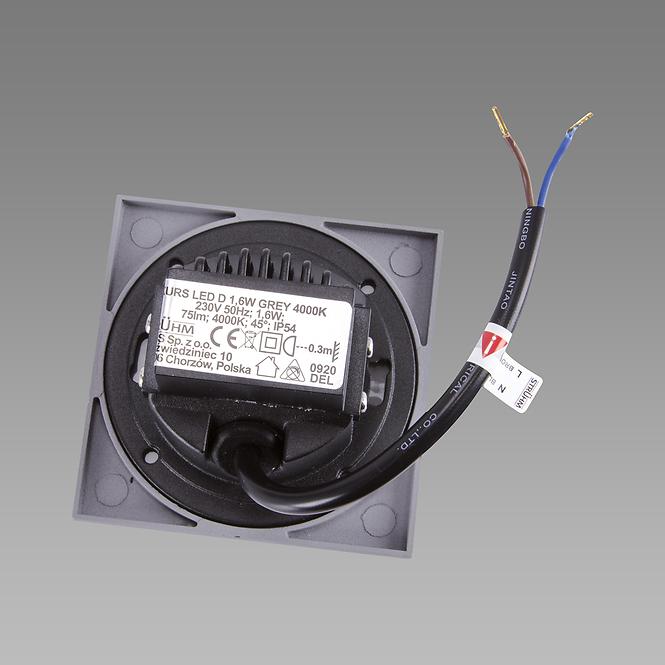 Svjetiljka Kurs LED D 1.6W Grey NW 03907 K1